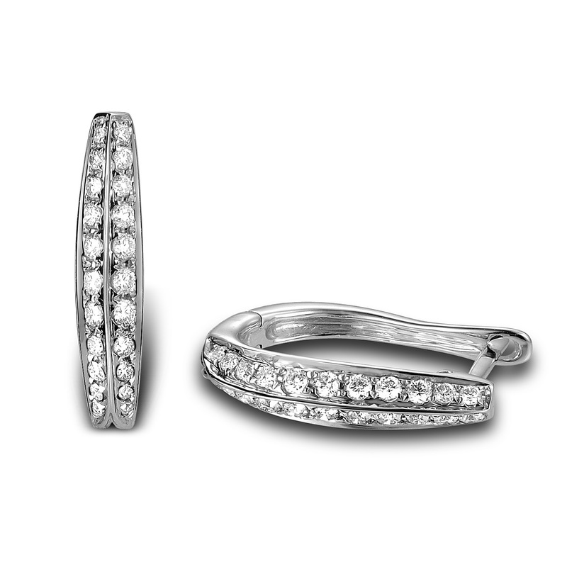 Diamond earrings - Timothy Zaveri Jewelers